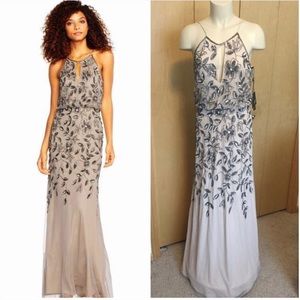 Adrianna Papell long gown size 4